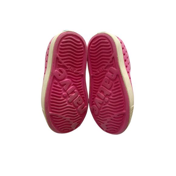 Native Pink Jefferson Sneakers Size 6c - Picture 5 of 5